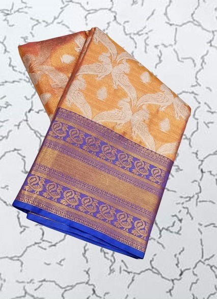 Ritika Soft Tissue Kanjivaram Silk wedding Saree Catalog